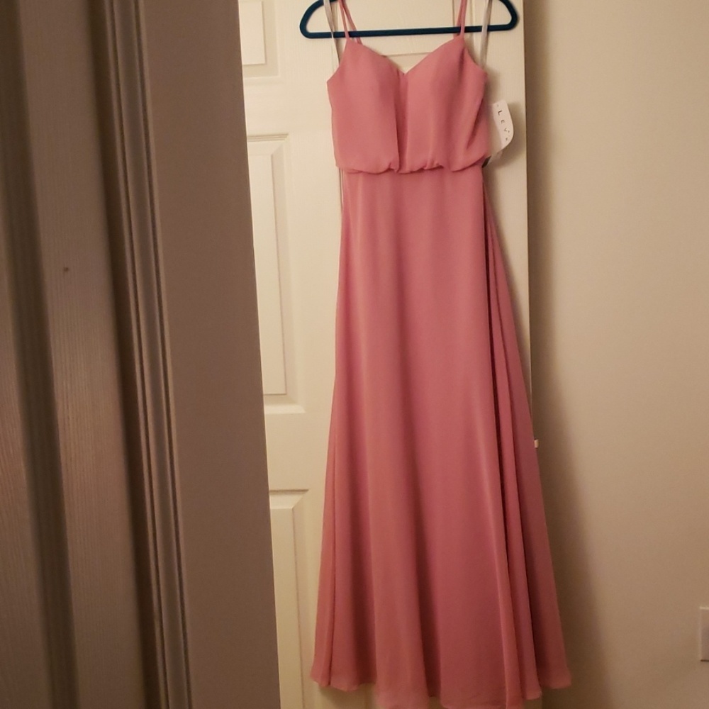 Bill Levkoff Bridesmaid Dress Rosepetal